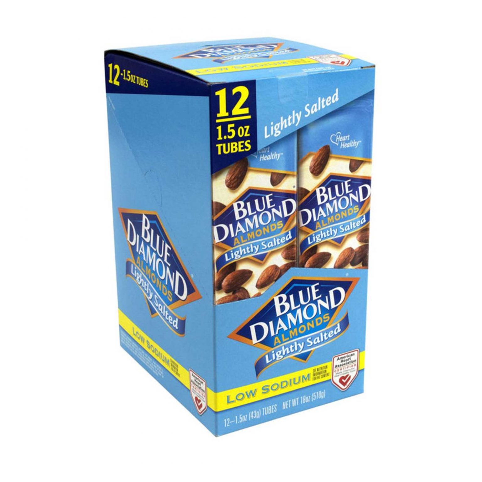 Blue Diamond Almonds Bold Lightly Salted ( 1.5 Ounce, 12 Count ) - Image 1