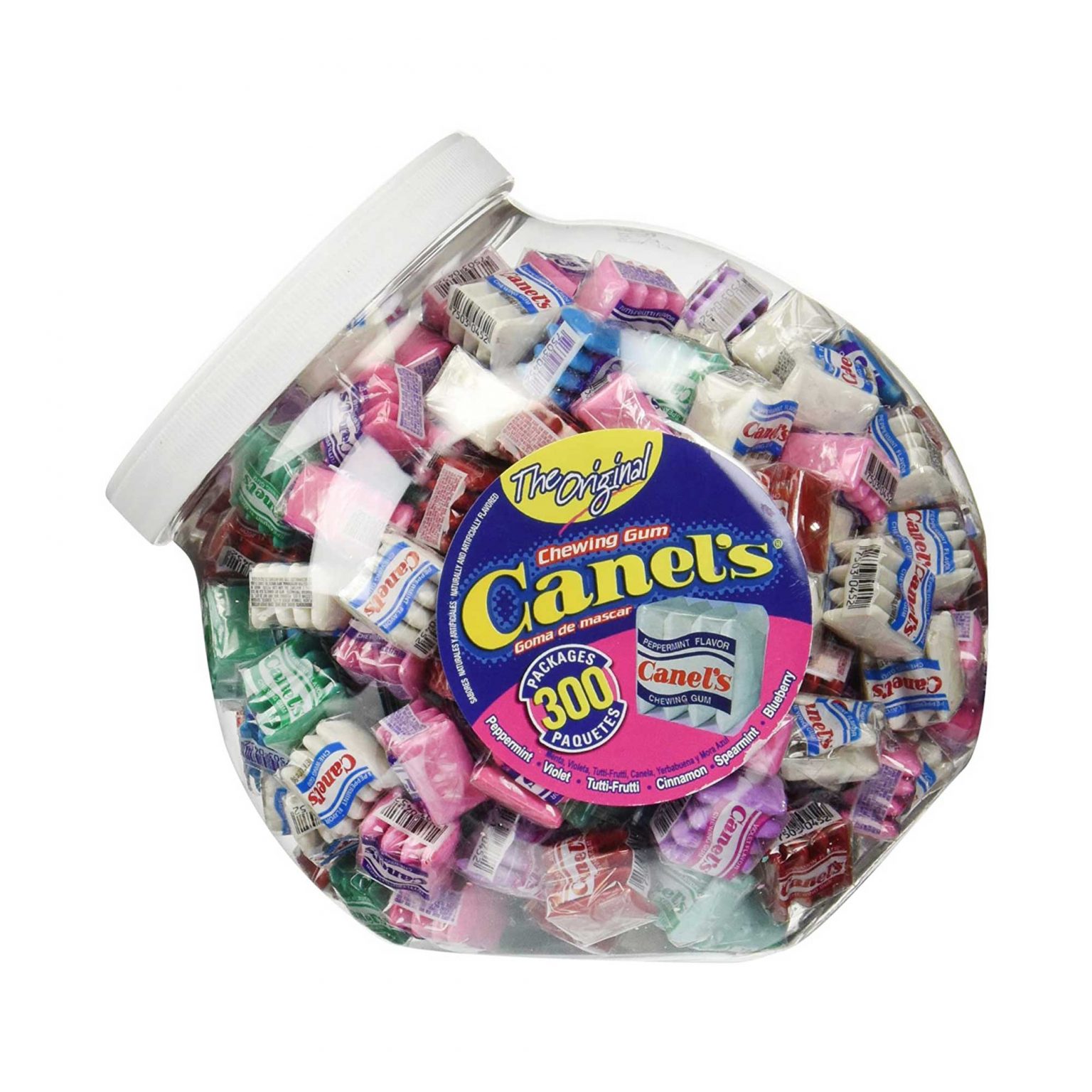 Canel's The Original Chewing Gum 6 Flavors Assortment ( 4.91 Ounce, 300 Count ) - Image 1