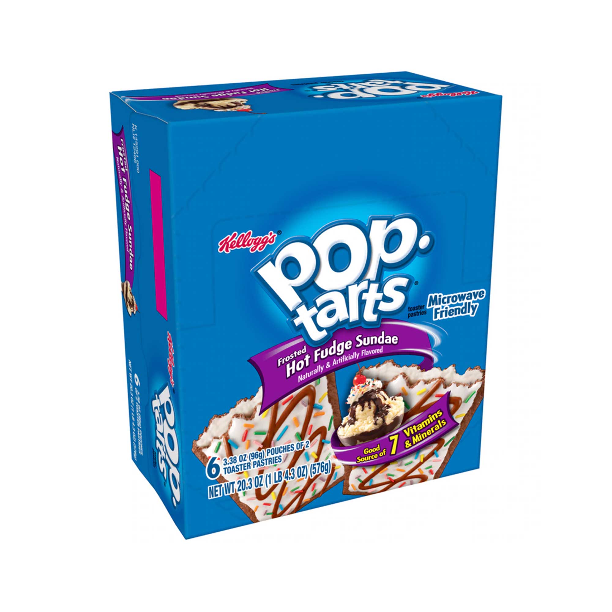 Kellogg S Pop Tarts Frosted Hot Fudge Sundae 3 38 Ounce 6 Count Volt Candy