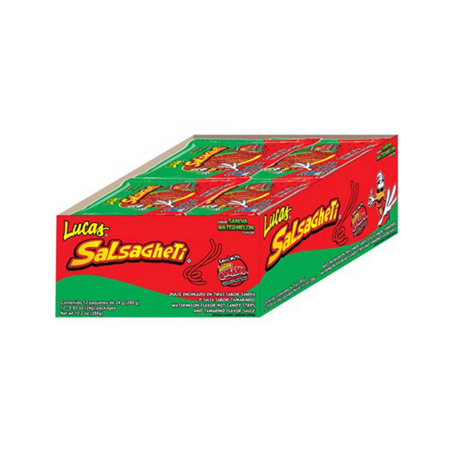 Lucas Salsagheti Sandia Candy ( 0.85 Ounce, 12 Count ) - Image 3