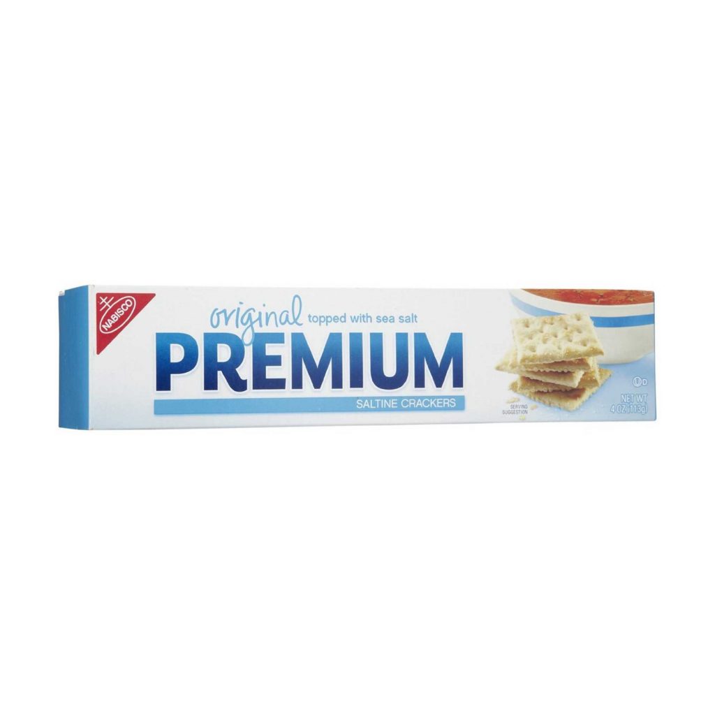 Nabisco Premium Saltine Crackers Original ( 4 Ounce, 12 Count ) Volt Candy