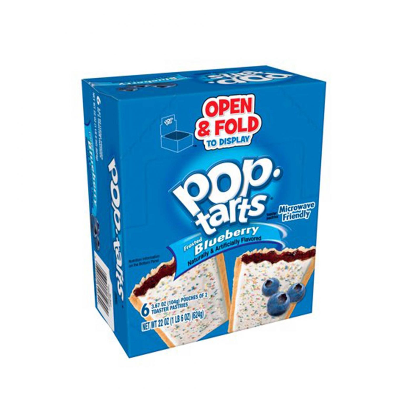 Kellogg's Pop tarts Frosted Blueberry ( 3.76 Ounce, 6 Count ) - Image 3
