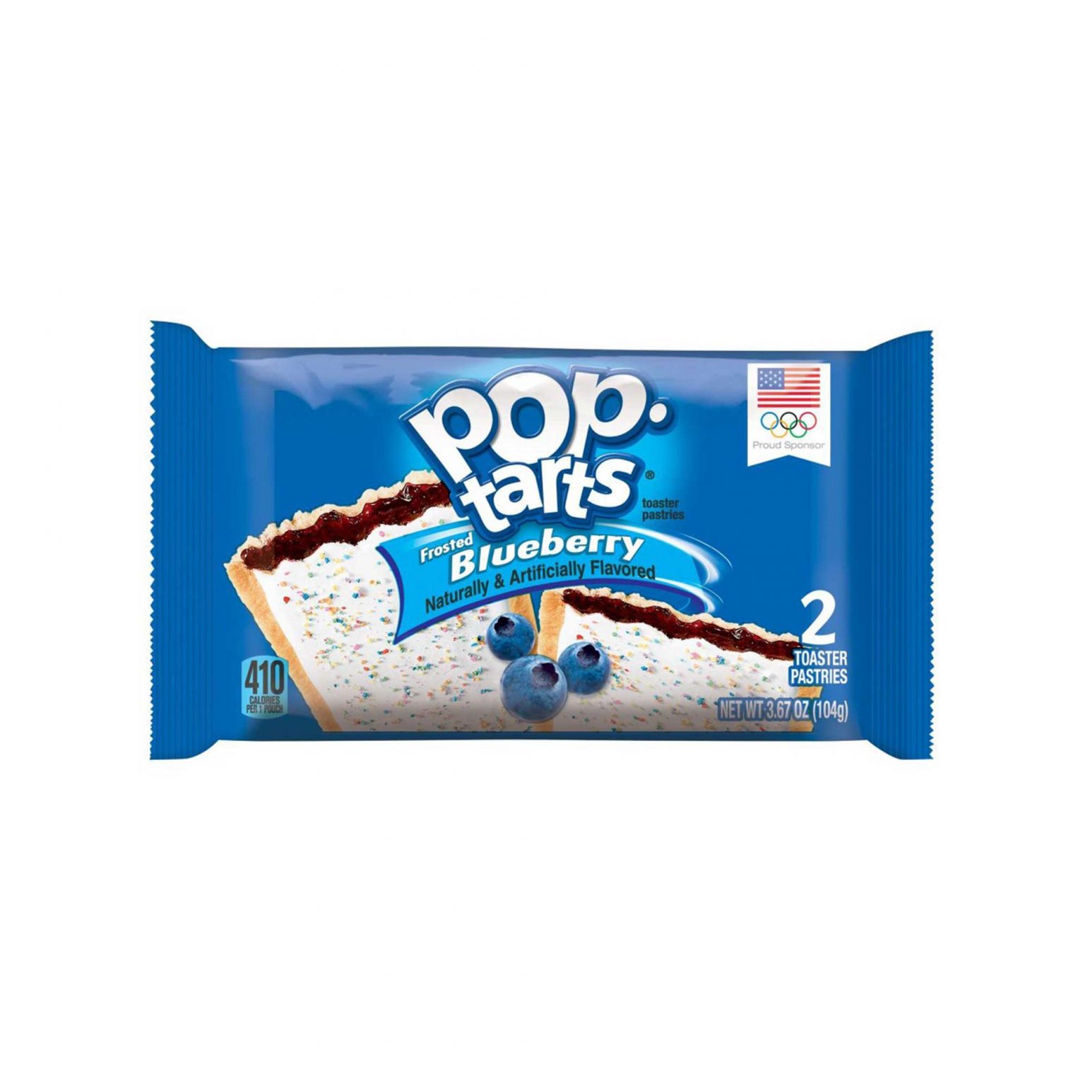 Kellogg's Pop tarts Frosted Blueberry ( 3.76 Ounce, 6 Count ) - Image 2