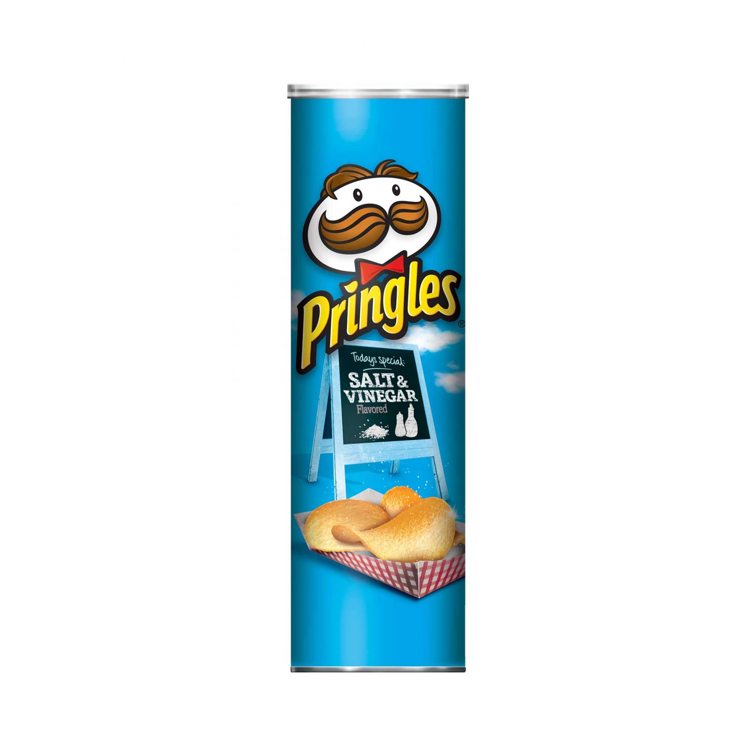 Pringles Salt & Vinegar Potato Crisps Chips ( 5.96 Ounce, 14 Count ) - Image 1