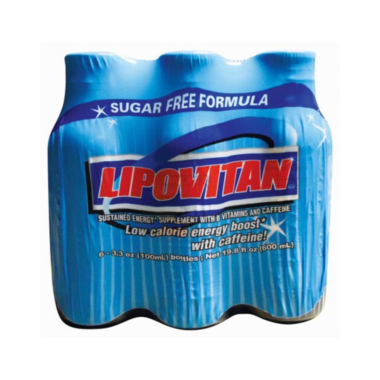 Taisho Lipovitan Sugar Free Formula (3.38 Ounce, 6 Count) - Image 1