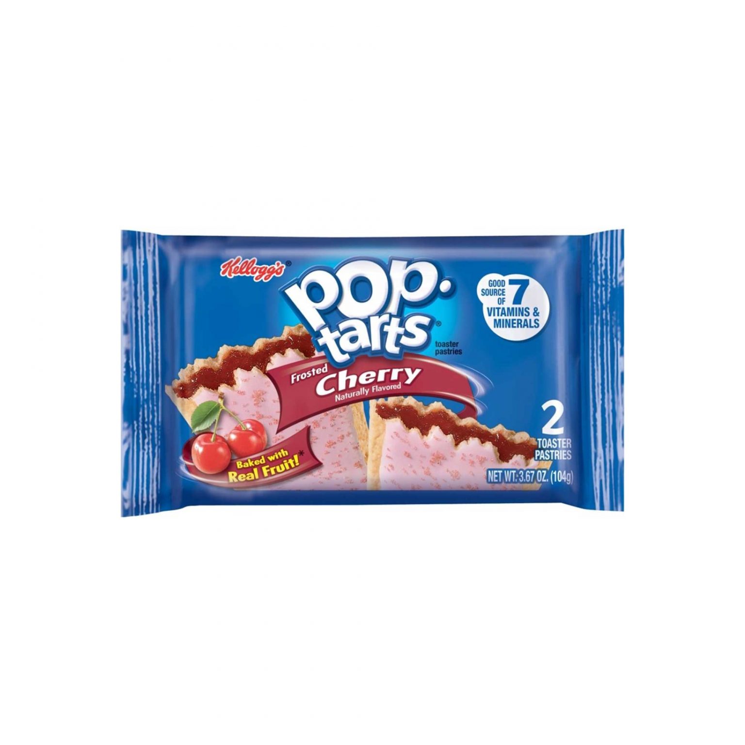 Kellogg's Pop tarts Frosted Cherry ( 3.76 Ounce, 6 Count ) - Image 2