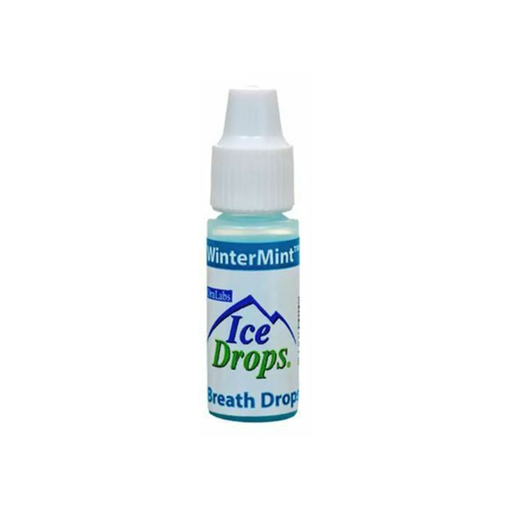 Ice Drops Wintermint Liquid Breath Fresheners [50 Bottles 3.2ml Each