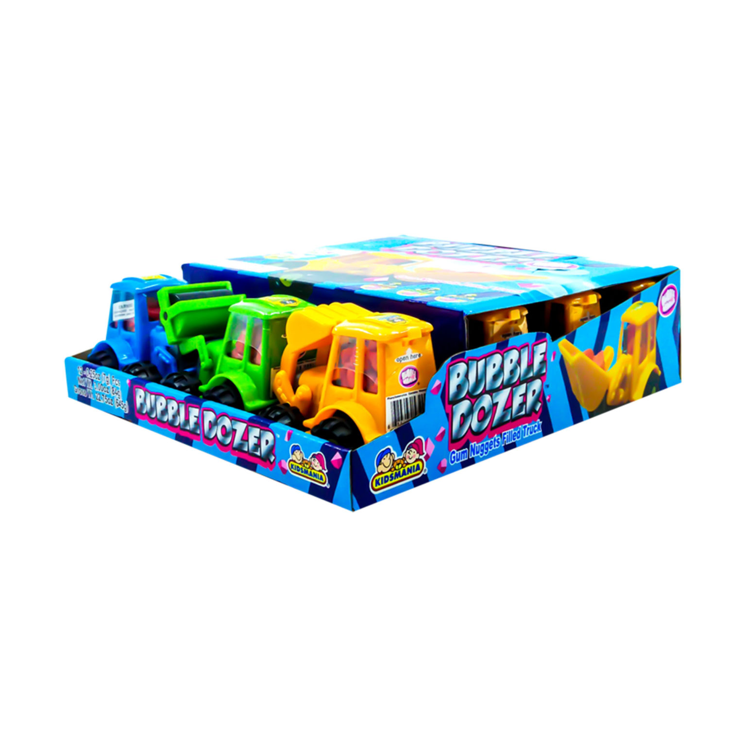 Kids mania Bubble Dozer Gum Nuggets Filled Truck,12 ct - Image 3