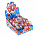 Kids mania Dubble Bubble Hot Sports Gumball Dispenser, 12 ct