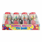 Gumball Machine Toy Banks with Gum ( 1.4 OZ - 12 Pack ) - Image 2