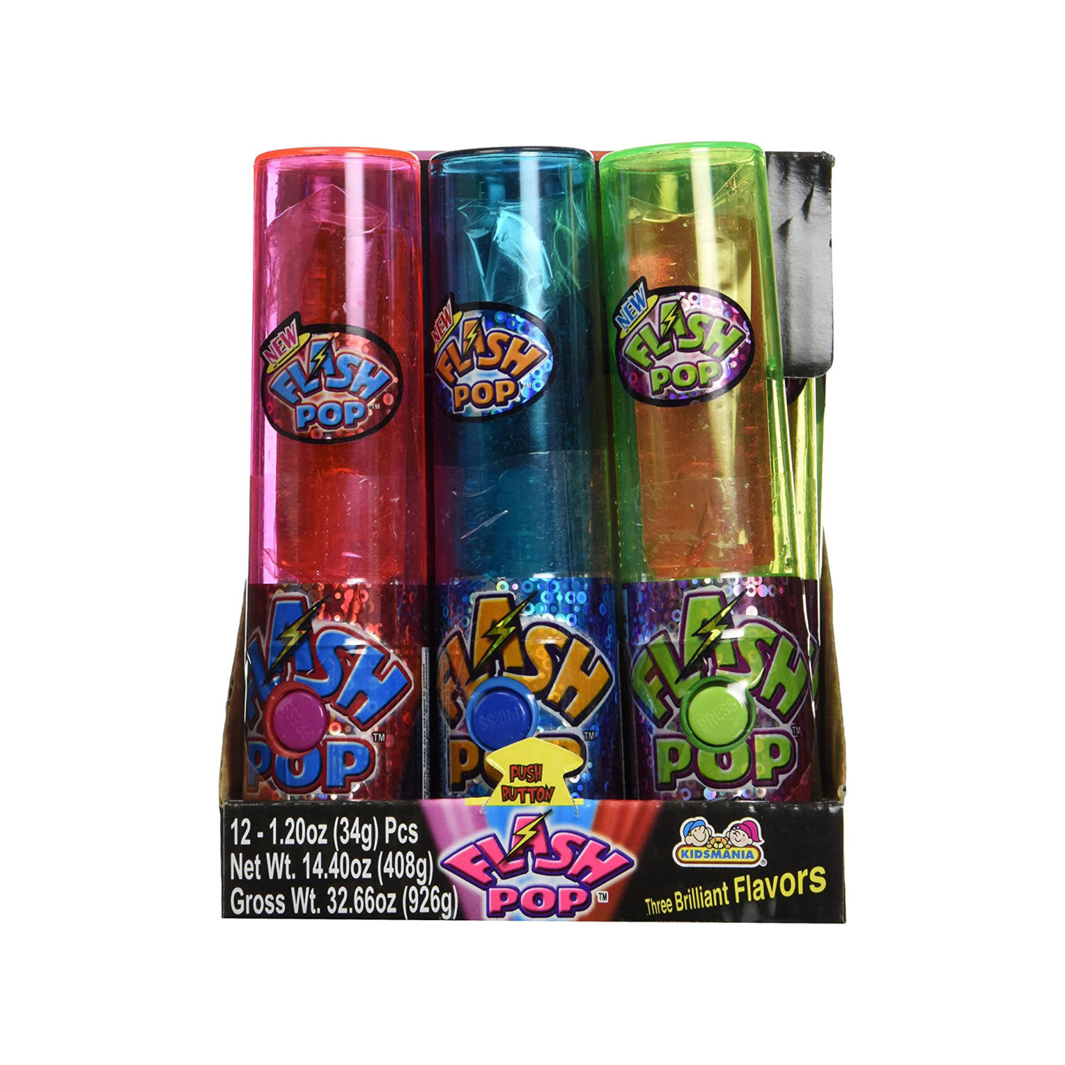 Kids mania Flash Pop Novelty Lollipop, 12 ct - Image 3