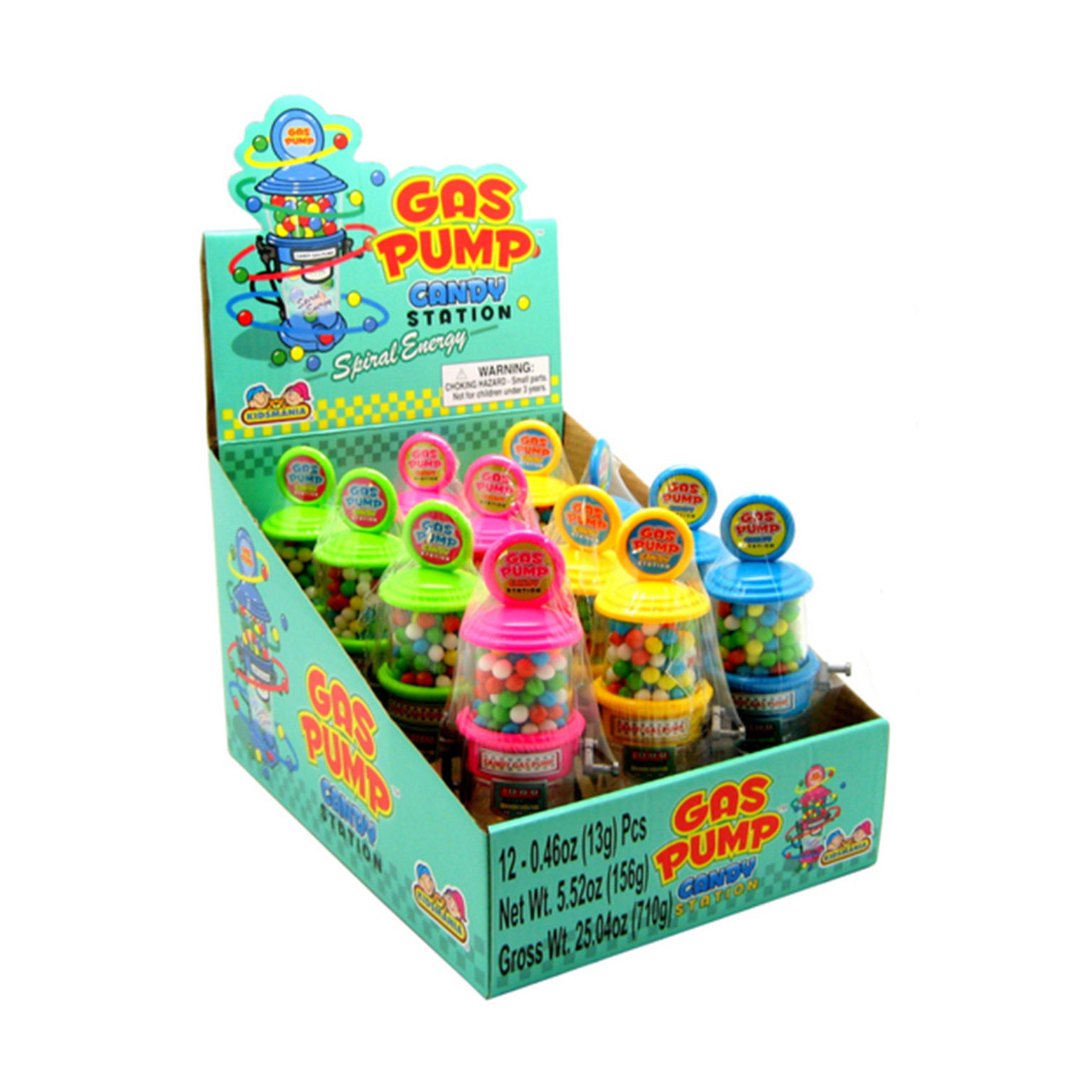 Kids mania Gas Pump Candy Station, 12ct - Image 1