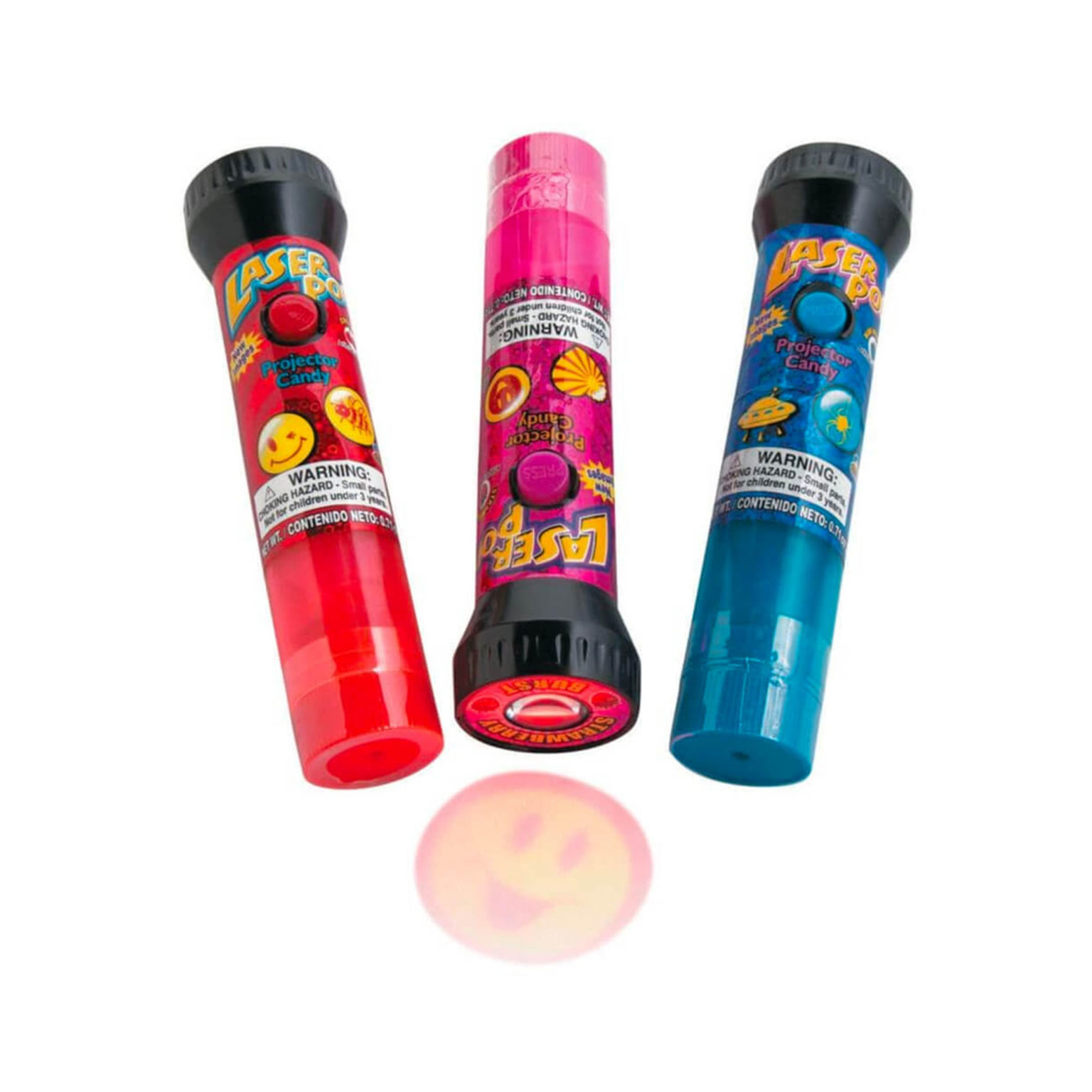 Kids mania Laser Pop Projector Candy Lollipop, 12 ct - Image 2