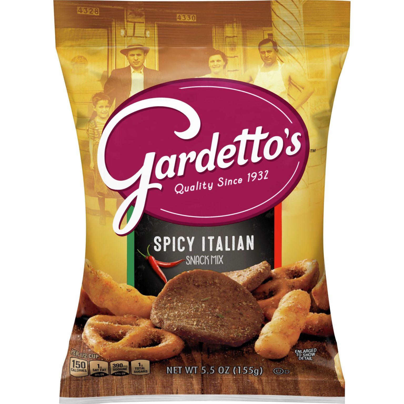 Gardetto's Spicy Italian Snack Mix 5.5oz, 7 ct - Image 1