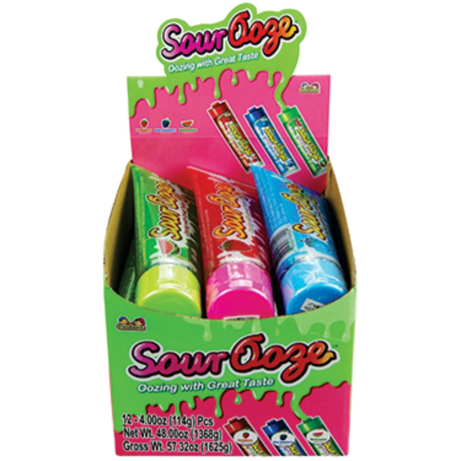 Kids mania Sour Ooze Candy, 12 Ct - Image 1