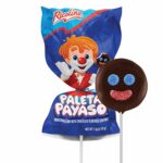 Ricolino Mini Paleta Payaso Marshmallow with Chocolate Lollipop, 15 Ct - Image 2