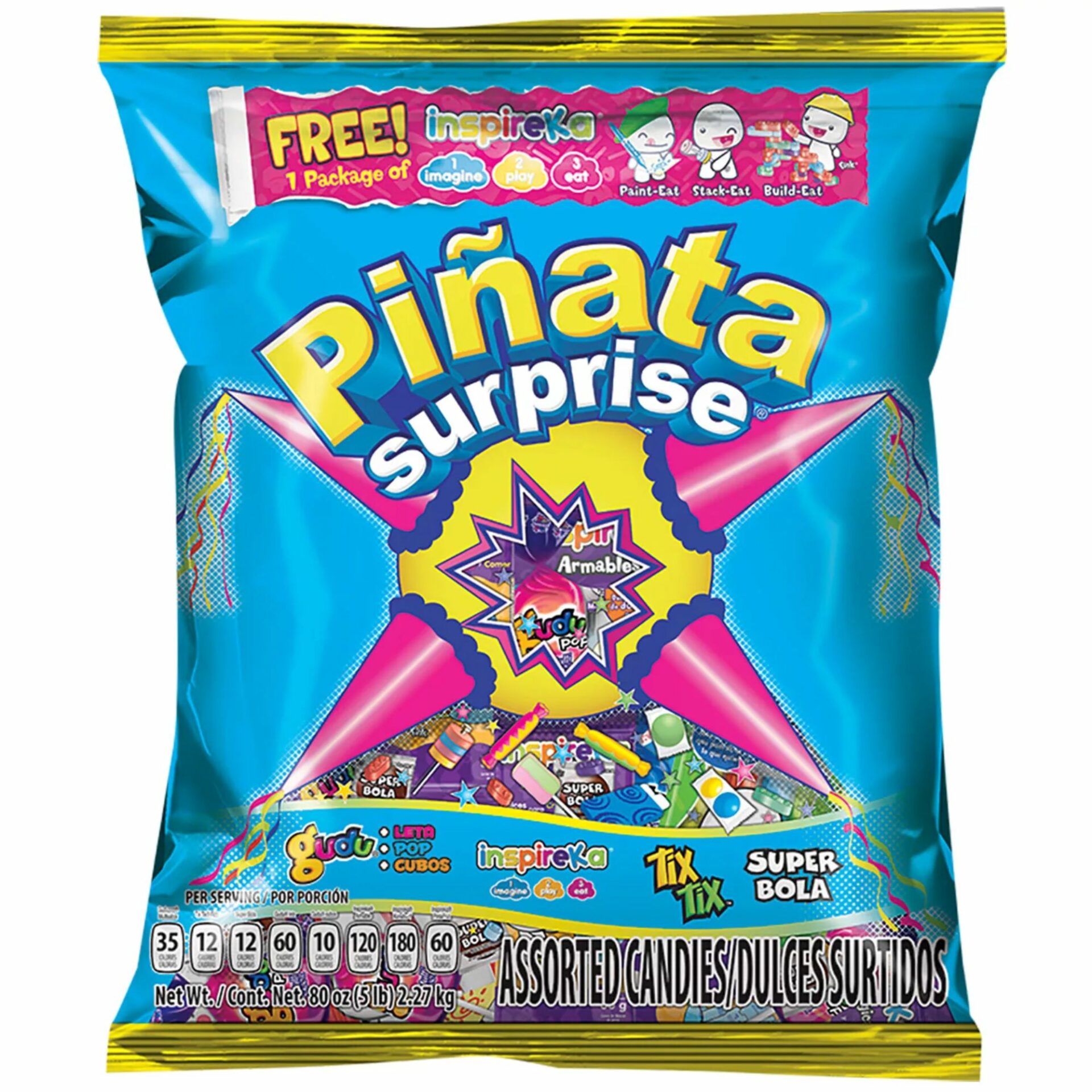 Pinata Surprise Assorted Candy, 80 Oz - Volt Candy