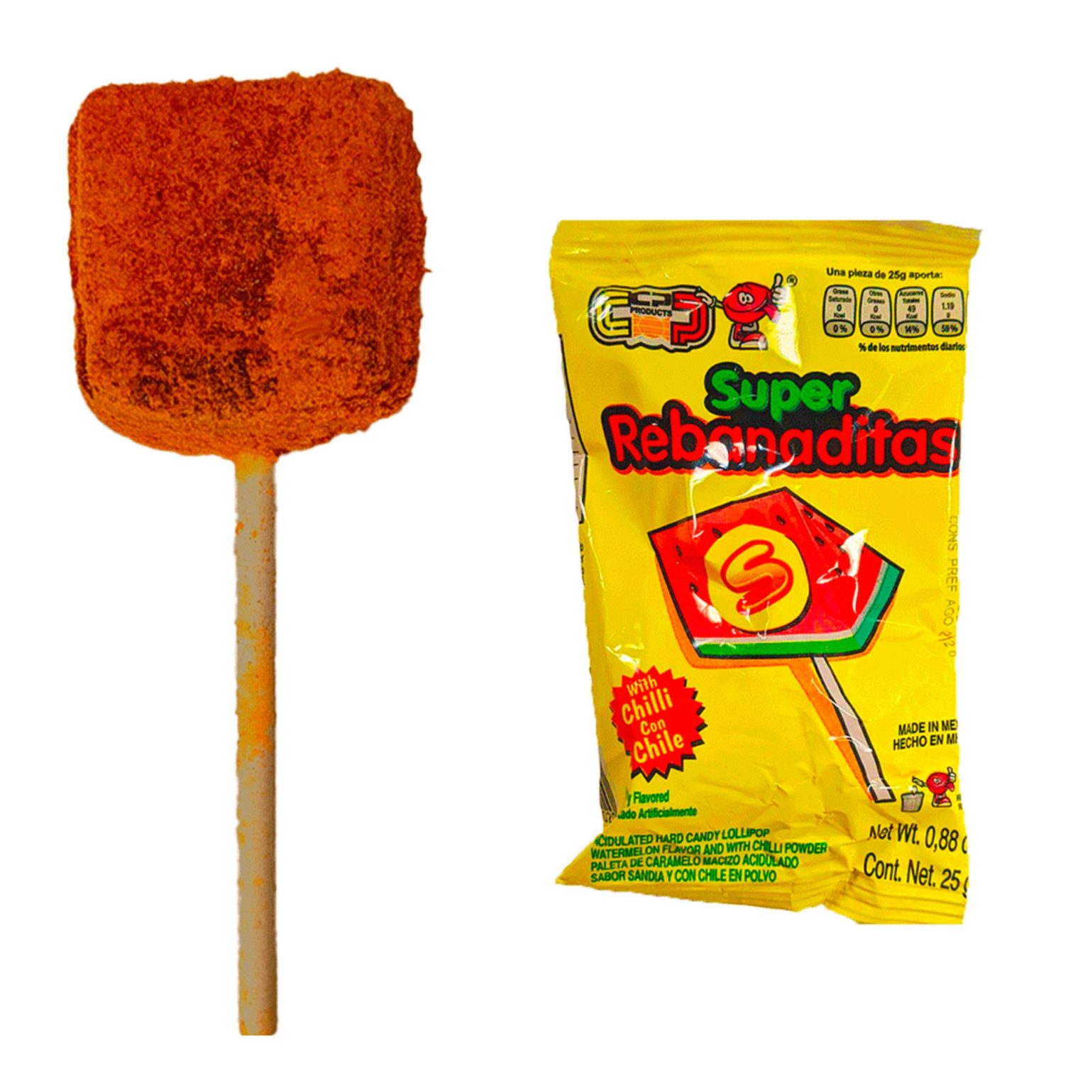 Rebanaditas Sandia Con Chile 20/ct - Image 2