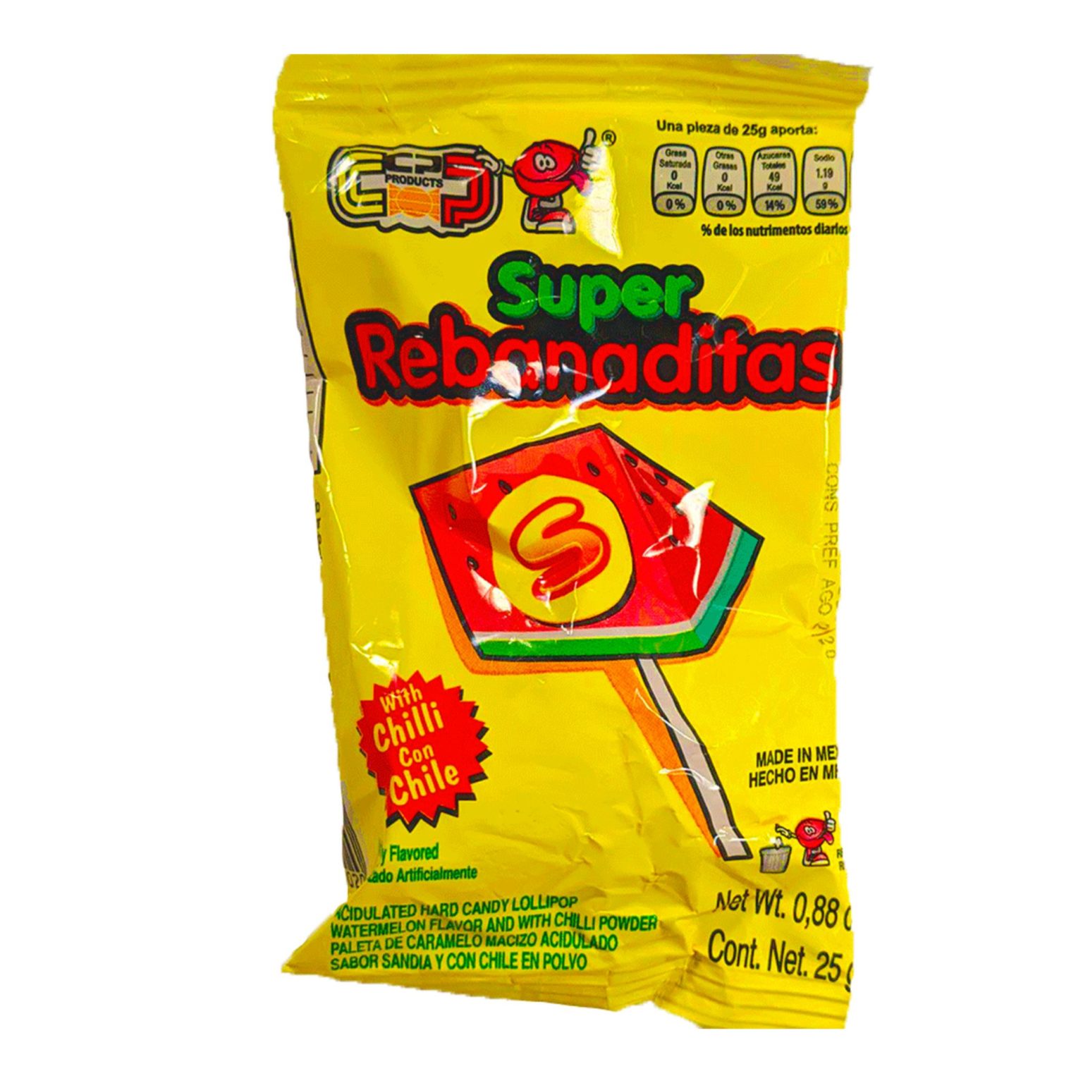Rebanaditas Sandia Con Chile 20/ct - Image 3