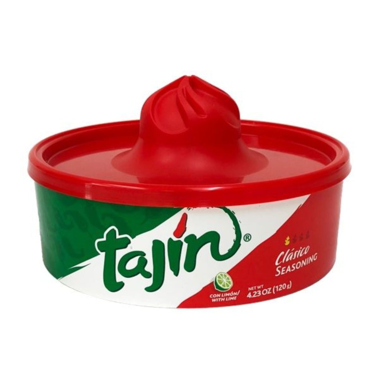 Tajin Clasico Seasoning Rimmer With Lime, 4.23 oz - Image 1