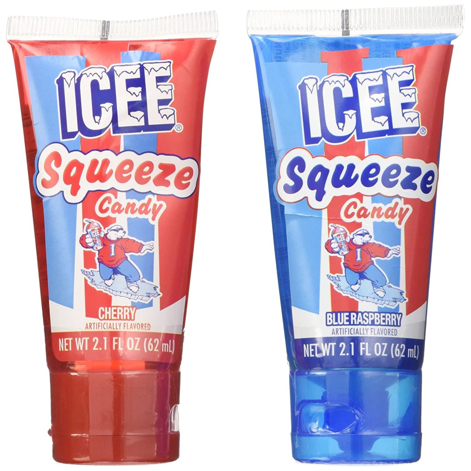 Icee Squeeze Liquid Candy Tubes 2.1 oz, 12 Count - Image 2