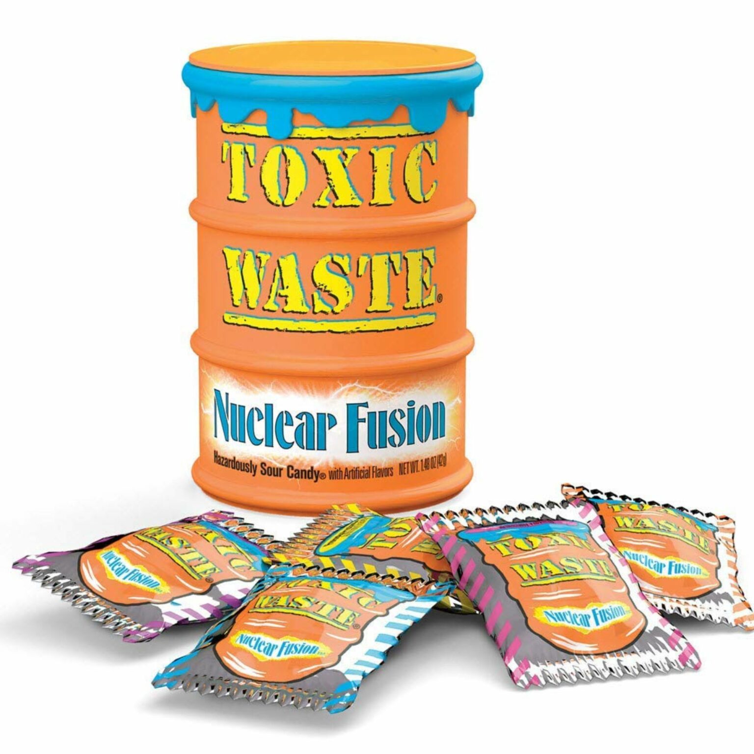 Toxic Waste Nuclear Fusion Drum, 1.48 Ounce, 12 ct - Image 2
