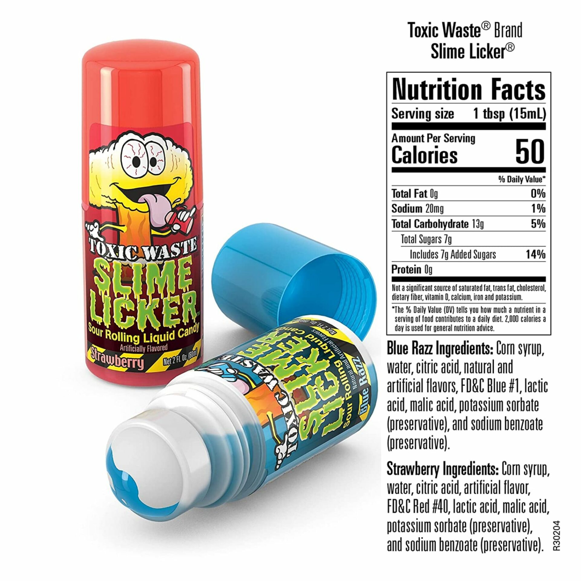 Toxic Slime Licker Sour Liquid Candy 12ct 