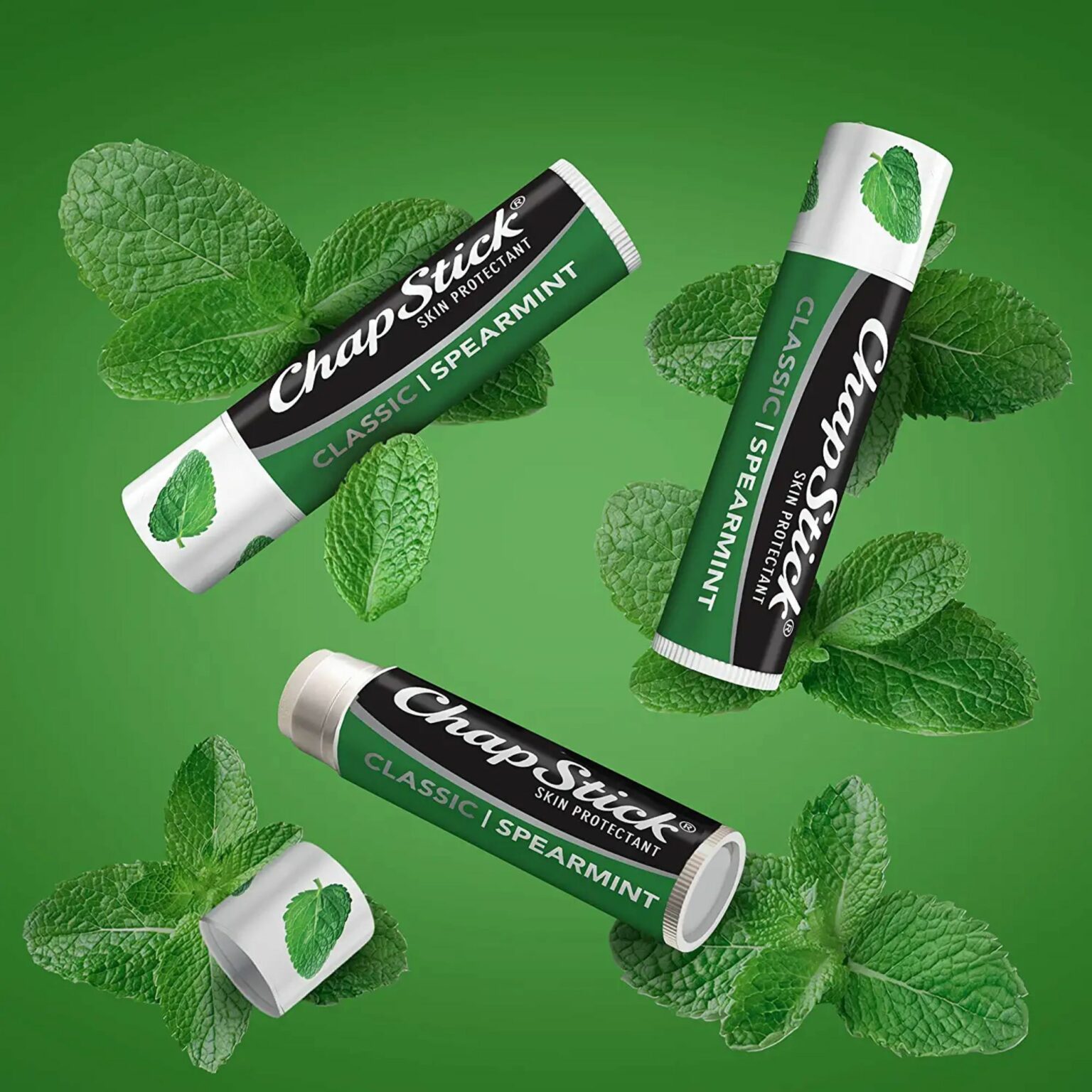 Chapstick Spearmint Lip Balm Tube 0.15 oz, 12 count - Image 2