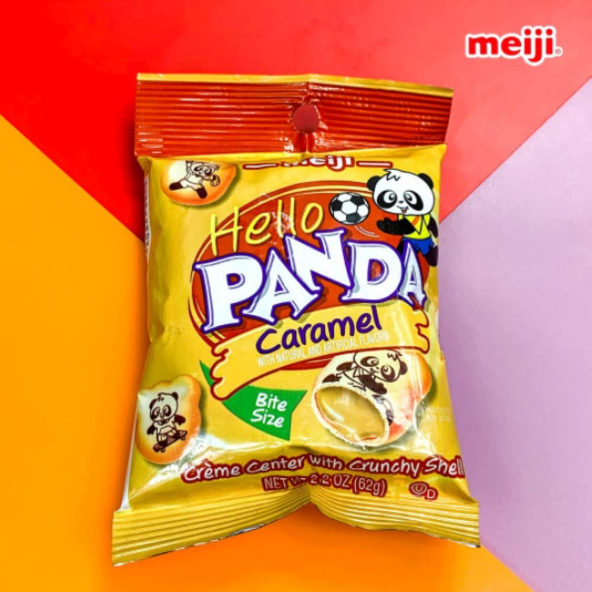 5 pack) Meiji Hello Panda Cookies, Chocolate Creme, 2.1 Oz 