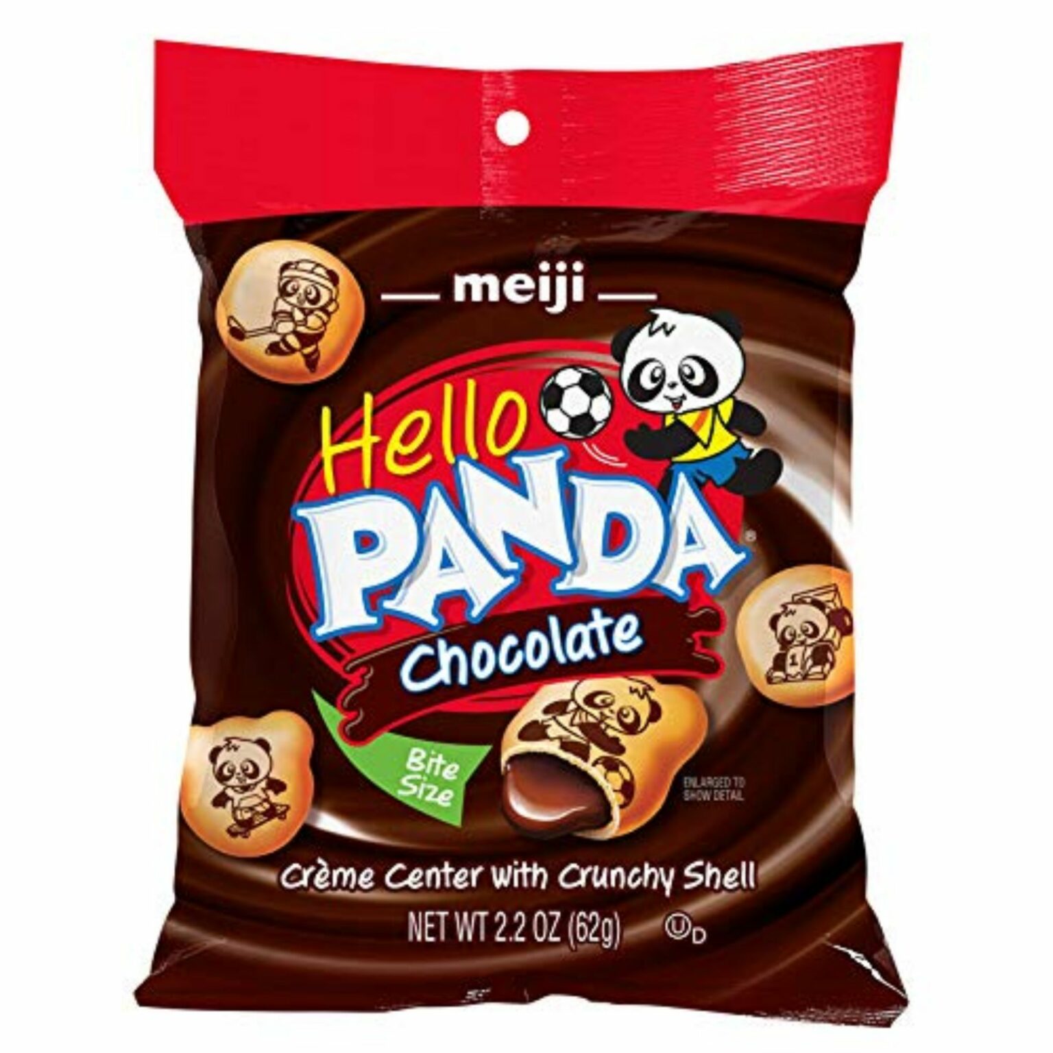 Meiji Hello Panda Cookies - Chocolate Creme Filled ( 2.2 Ounce, 6 Count ) - Image 3