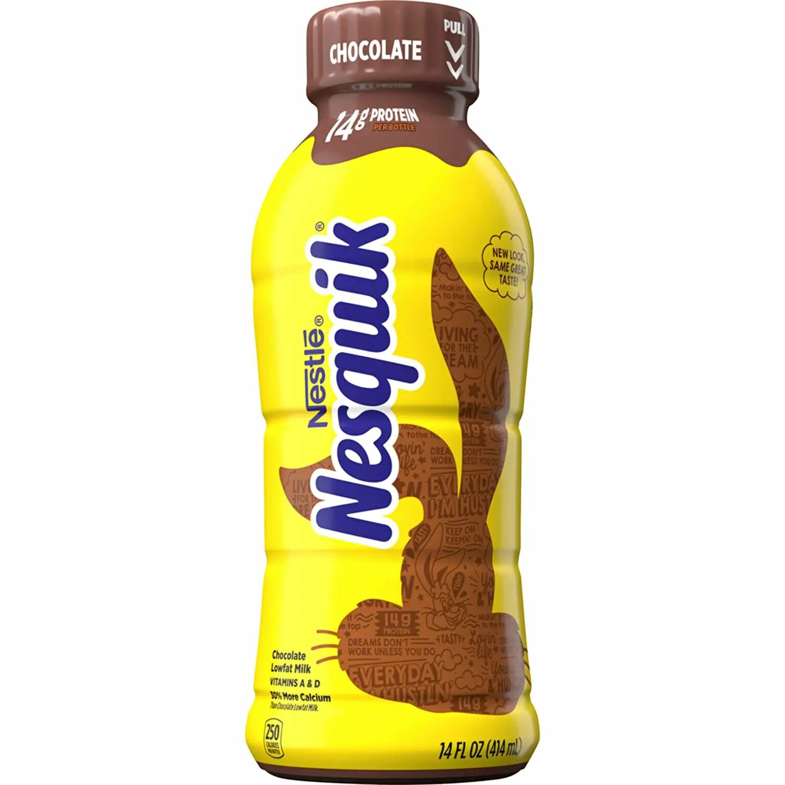 Nesquik Low Fat 1% Milk, Chocolate 14 Ounce, 12 Pack - Image 1