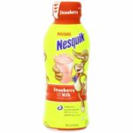 Nesquik Low Fat 1% Milk, Strawberry 14 Ounce, 12 Pack