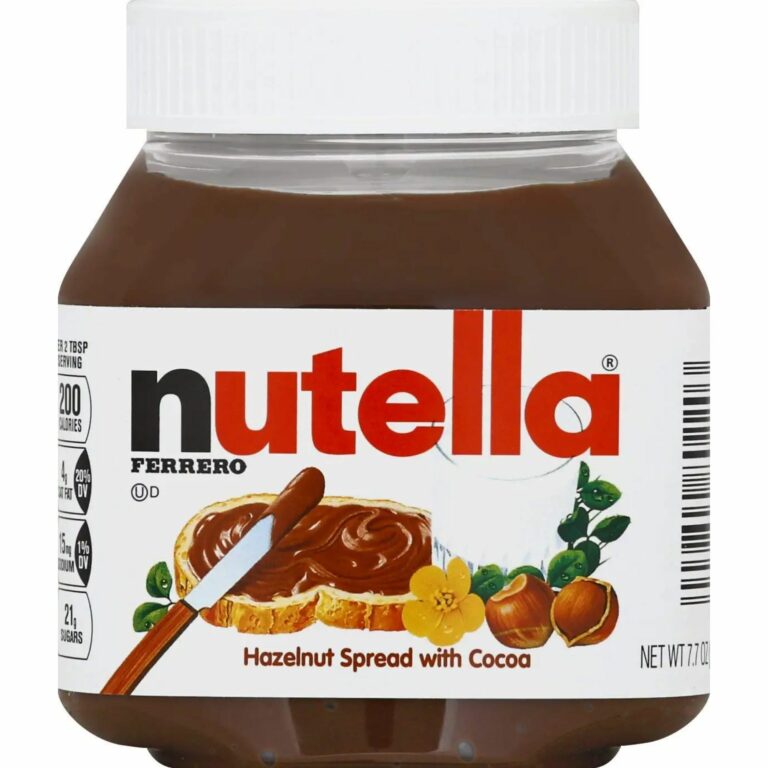 Nutella Chocolate Hazelnut Spread, 7.7 OZ Volt Candy
