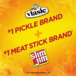 Slim Jim Dill Pickle Smoked Smoked Snack Stick, 0.97oz, 24ct - Image 2