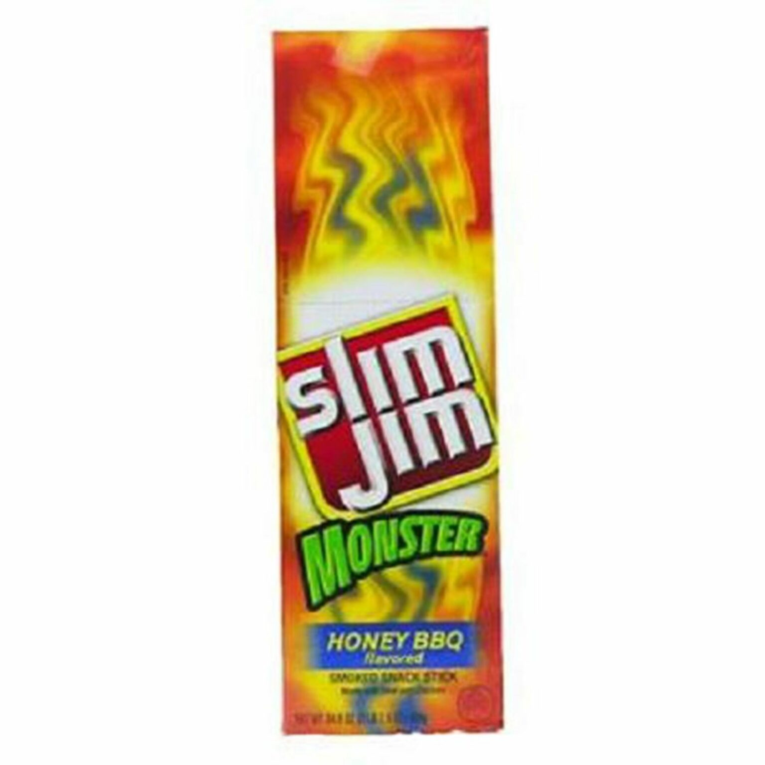 Slim Jim Monster Honey BBQ Sticks 1.94 oz., 18 Count - Image 1