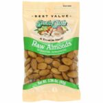 Snak Club All Natural Raw Almonds 2.7 oz, 6 CT