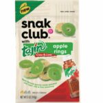 Snak Club Tajin Apple Rings Sweet & Tasty 5oz, 6 CT
