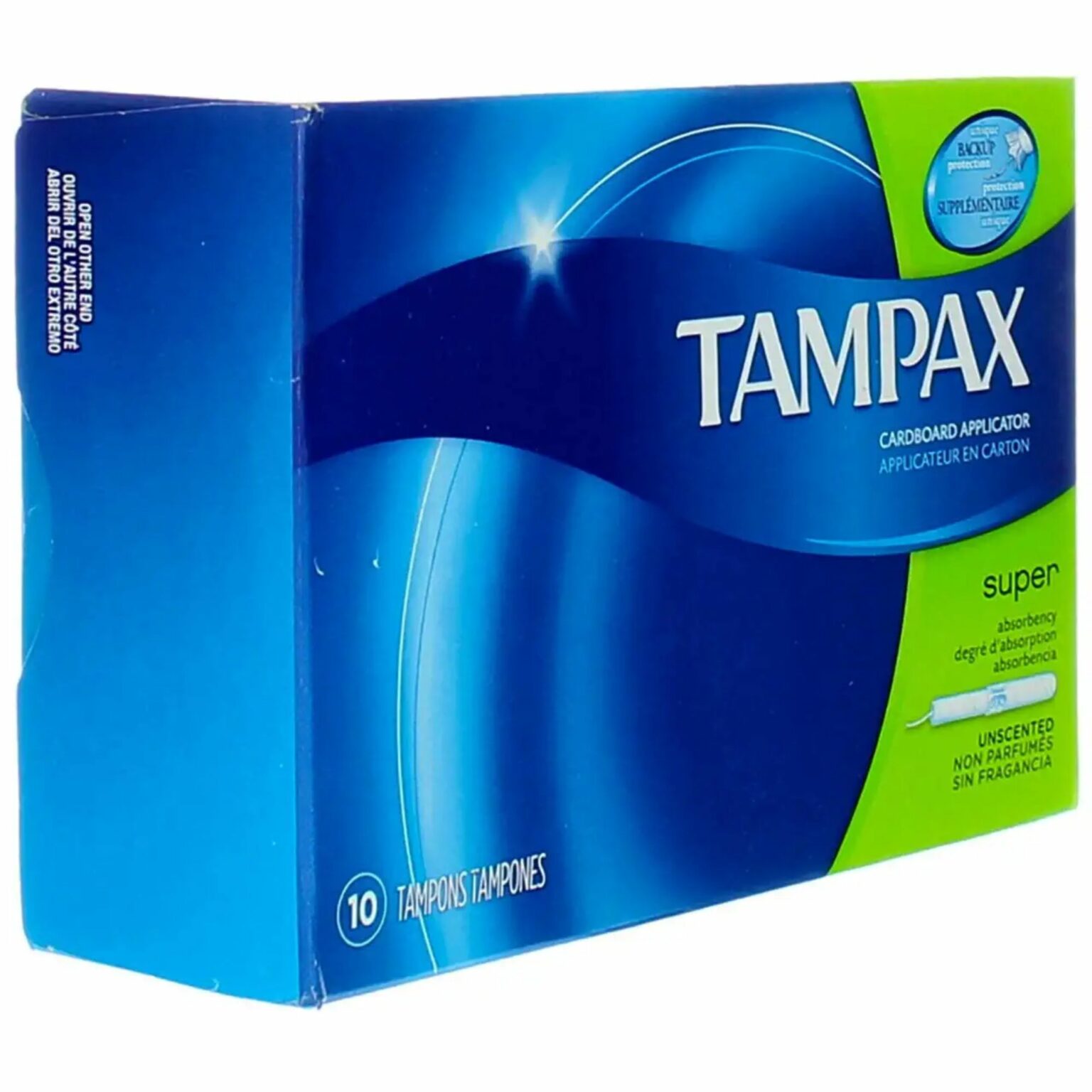 Tampax Tampons Super,10 CT - Image 3