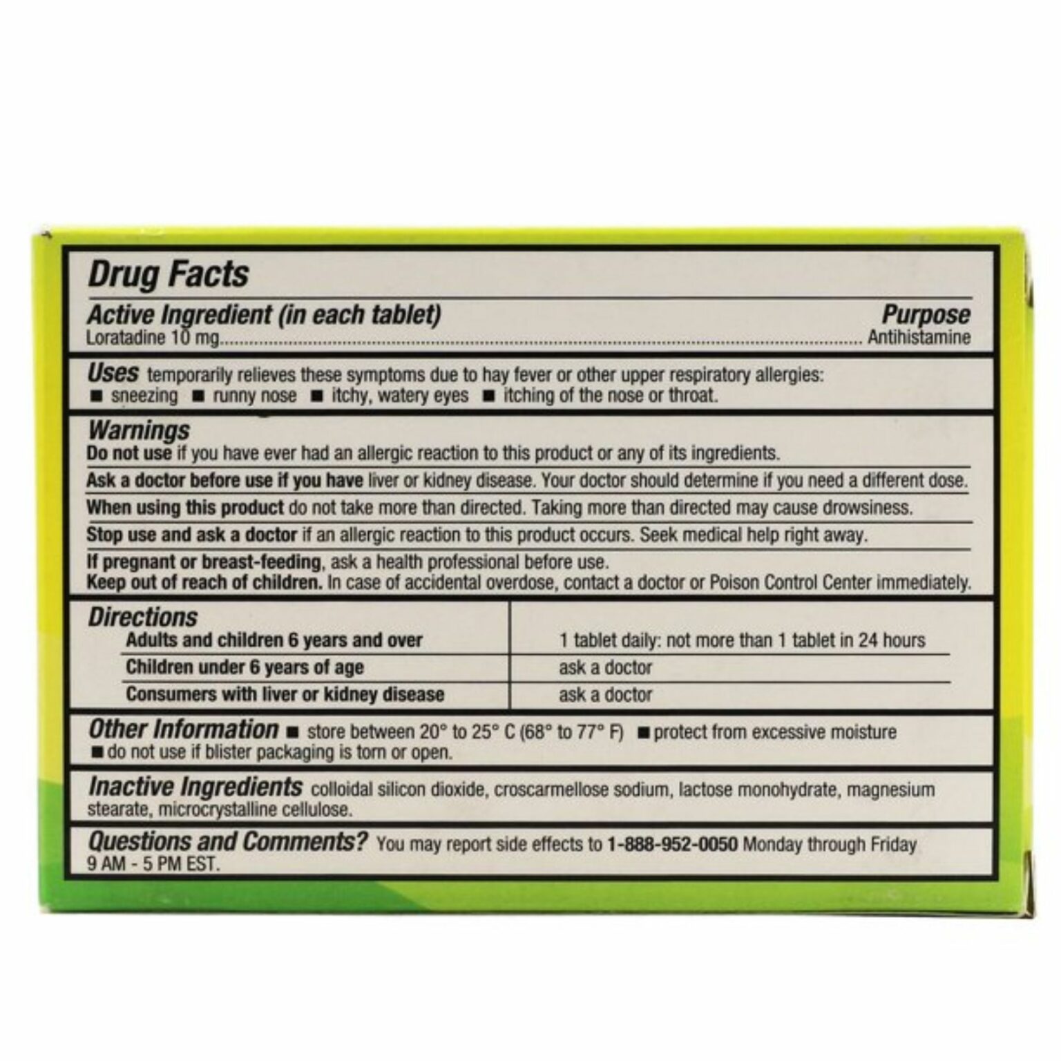 Xl-3 Allergy 24 Hour Non Drowsy Allergy Relief, 10 Count - Image 3