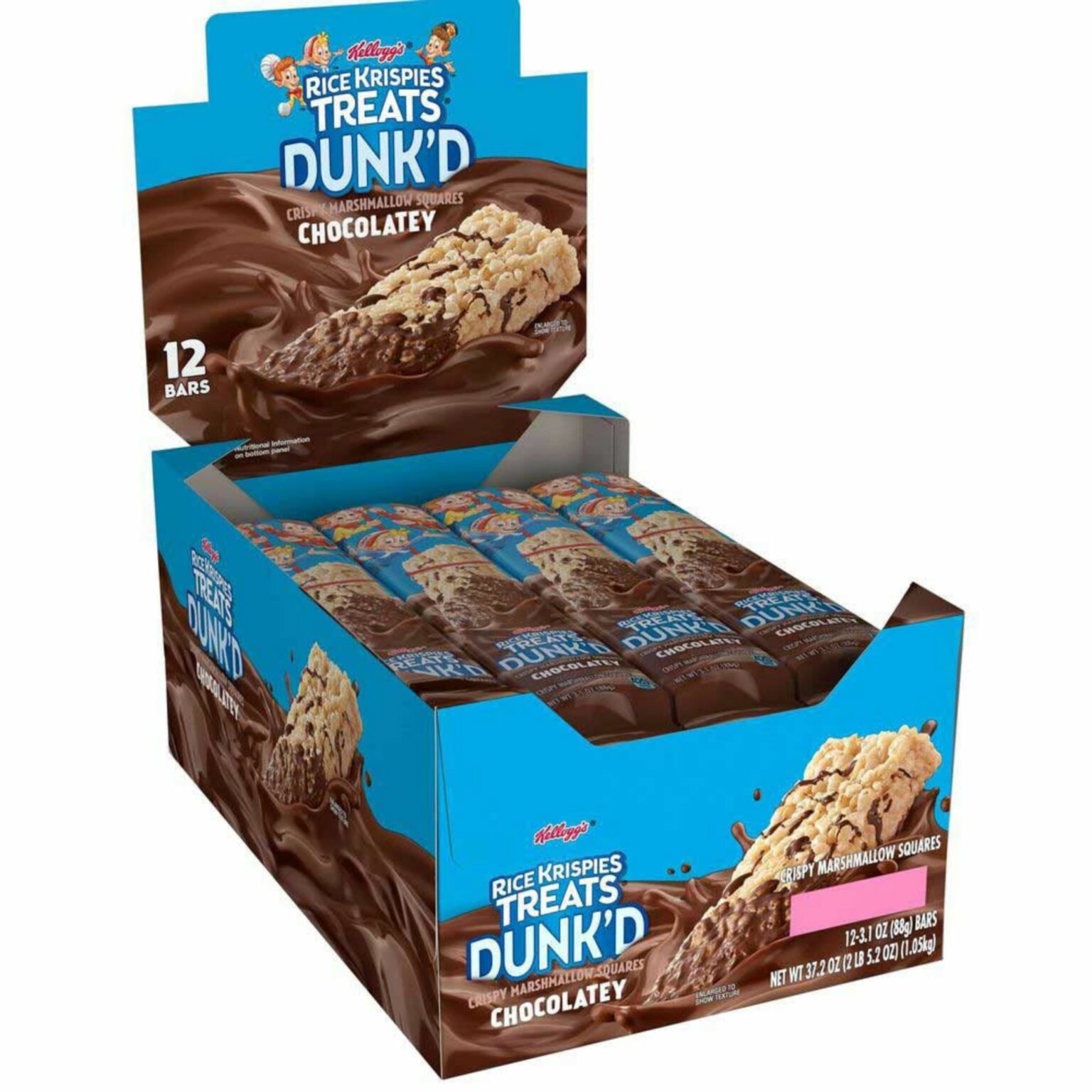 Kellogg's Rice Krispies Treats Dunk'd Chocolatey ( 3 Ounce, 12 Count ) - Image 1