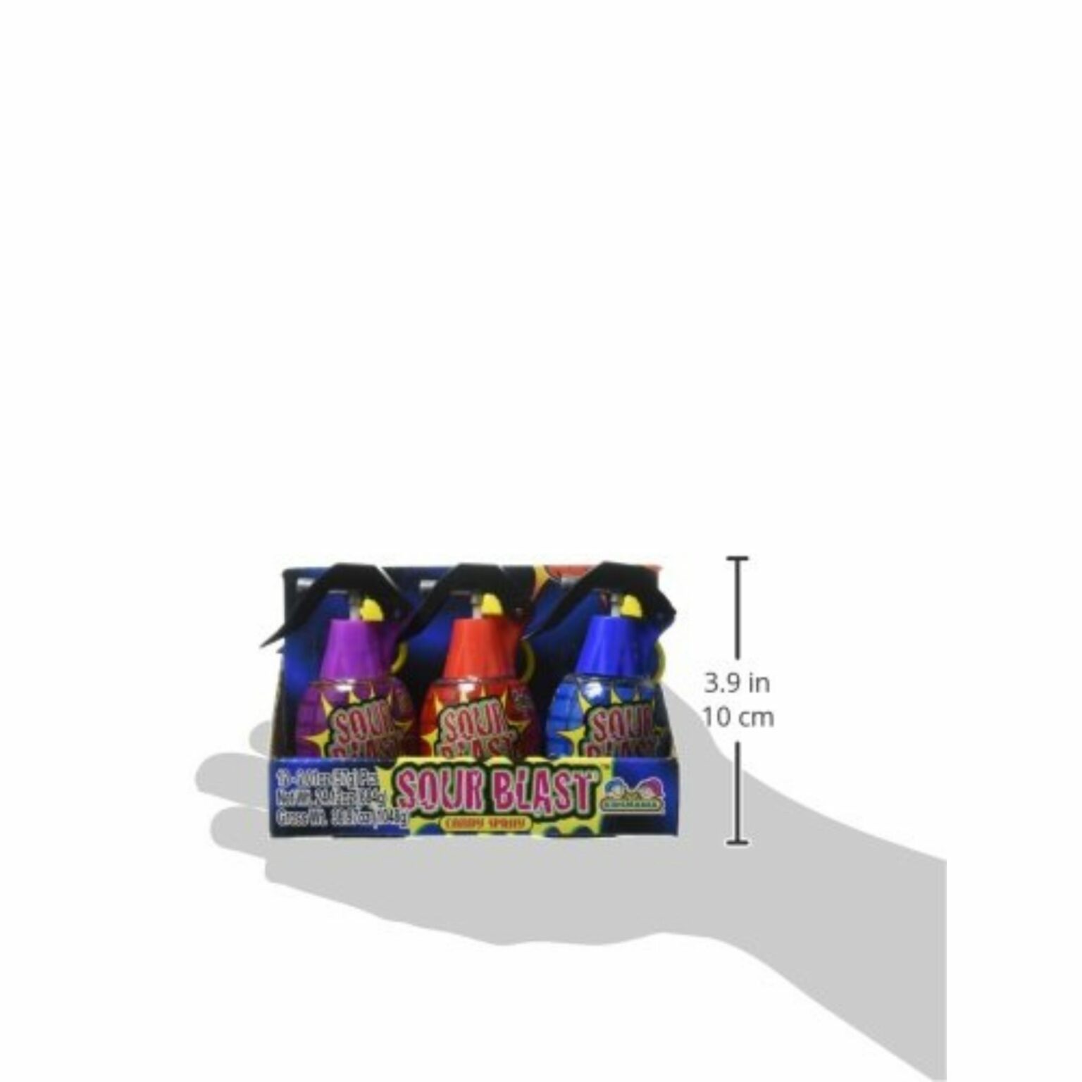 Kids mania Sour Blast Candy Spray Grenades, 12 Ct - Image 4