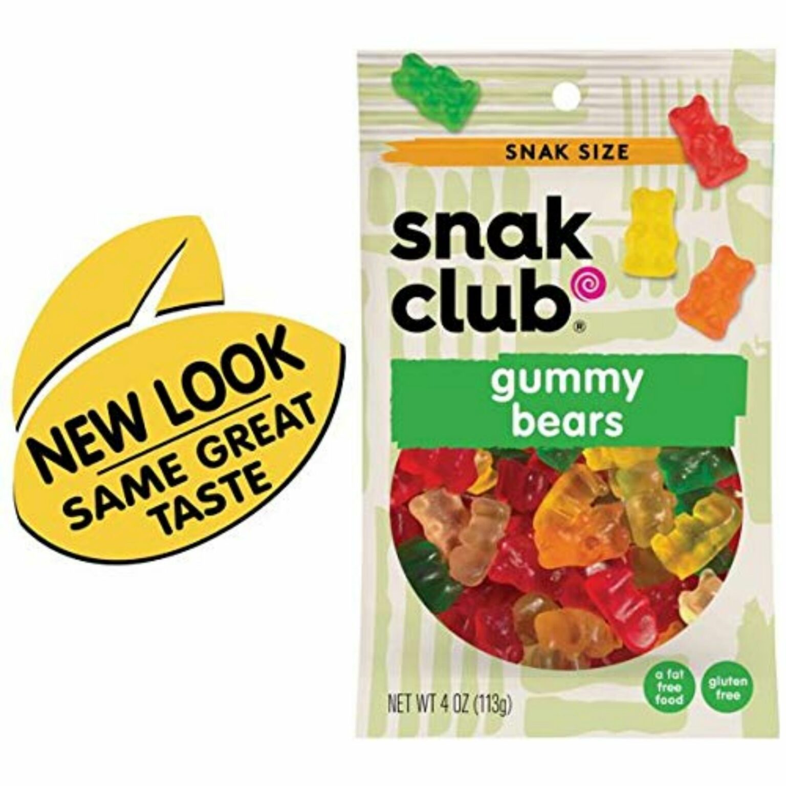 Snak Club Gummy Bears 4 oz, 12 CT - Image 2