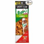 Snak Club Tajin Tube Chili & Lime Toasted Peanuts 1.5oz, 12 CT - Image 2