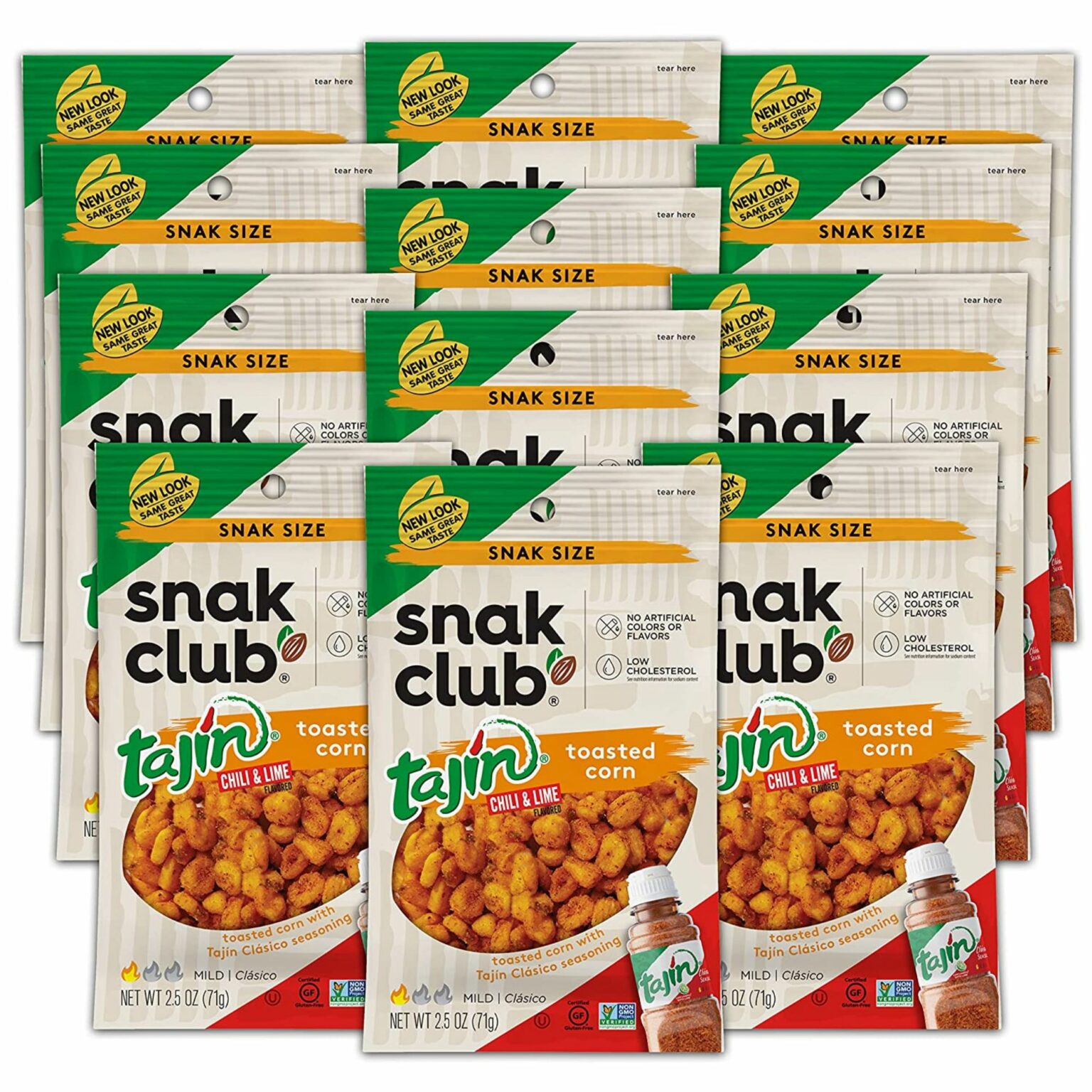 Snak Club Tajin Toasted Corn 2.5oz 12 CT - Image 4