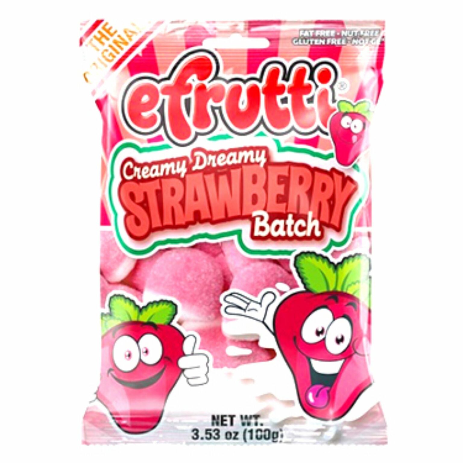 E.frutti Gummy Candy Strawberry, 12 CT - Image 1