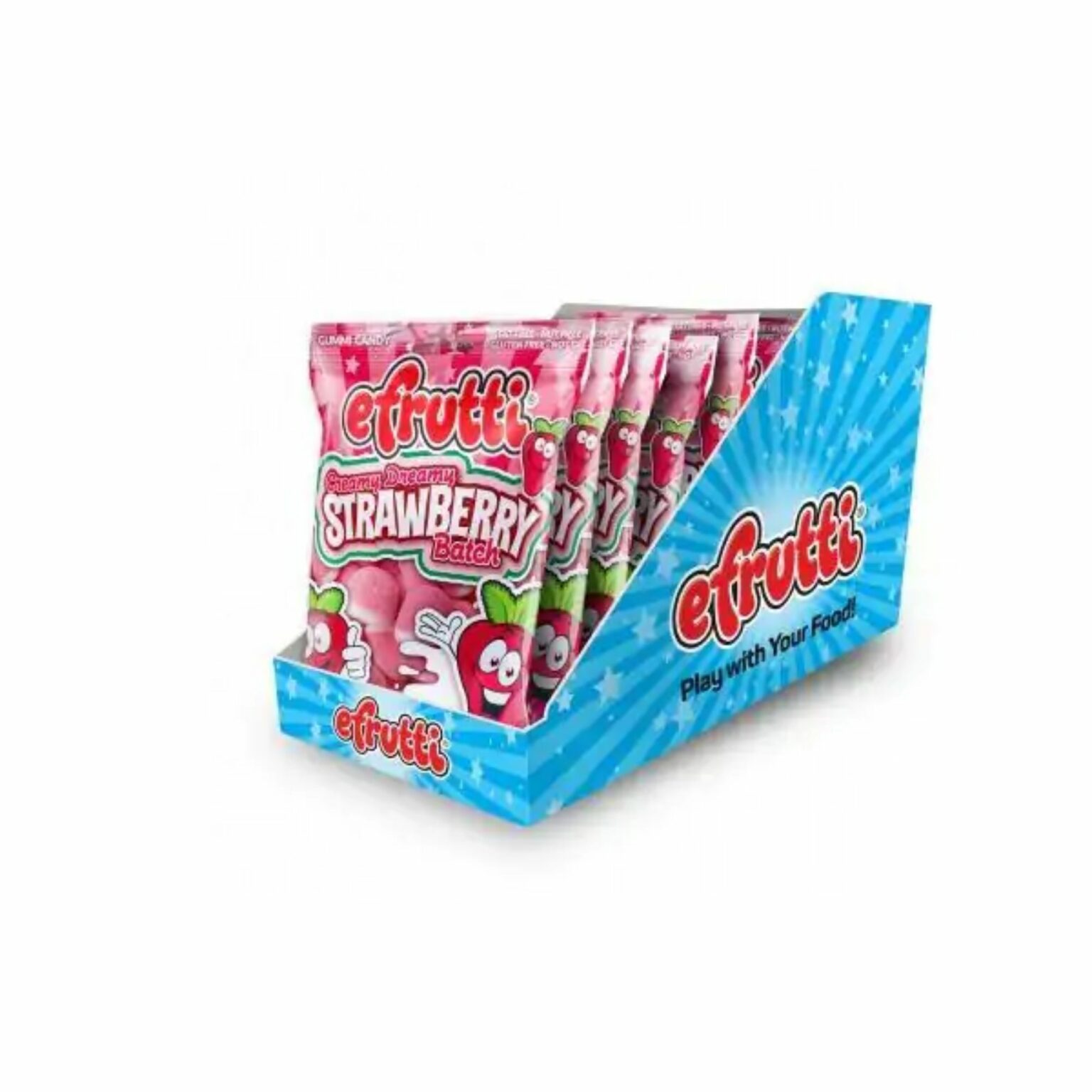 E.frutti Gummy Candy Strawberry, 12 CT - Image 2
