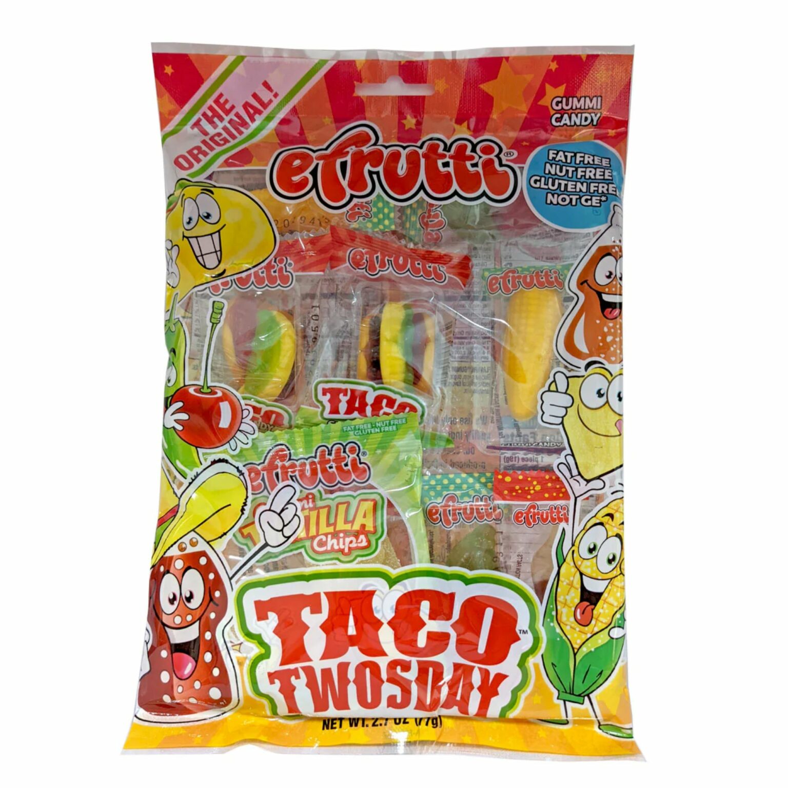 E.frutti Gummy Candy Taco Twosday, 12 CT - Image 1
