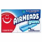 Airheads GUM, Blue Raspberry Chewing Gum 12 Pack, 14 Count