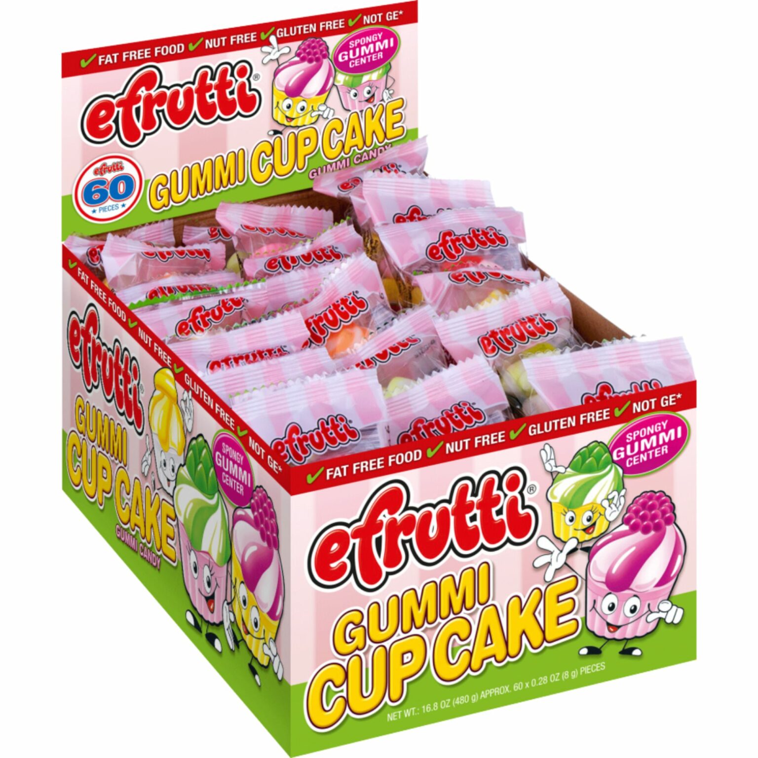E.frutti Cupcakes 60ct - Image 1