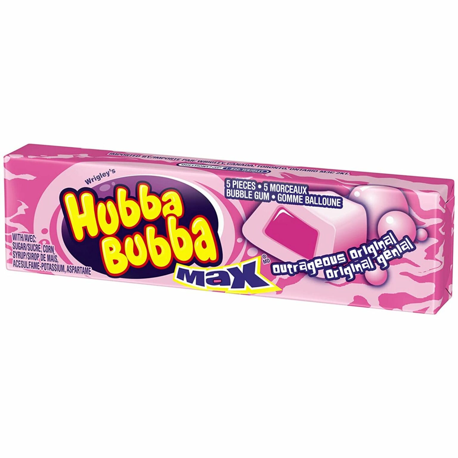 Hubba Bubba Max Outrageous Original Gum, 18 ct - Image 5